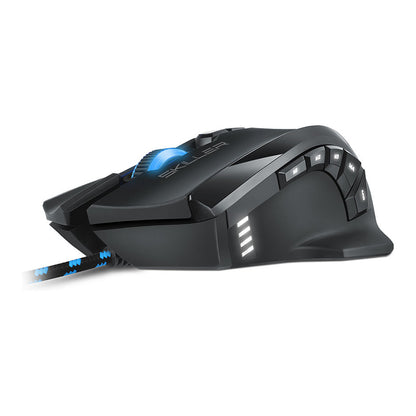 Sharkoon Skiller SGM1 Gaming Mouse kabelgebunden ergonomisch optisch 12 Tasten Black