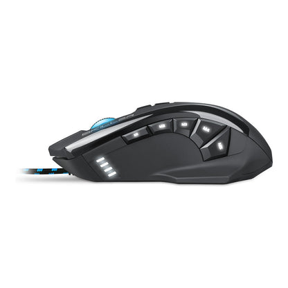 Sharkoon Skiller SGM1 Gaming Mouse kabelgebunden ergonomisch optisch 12 Tasten Black