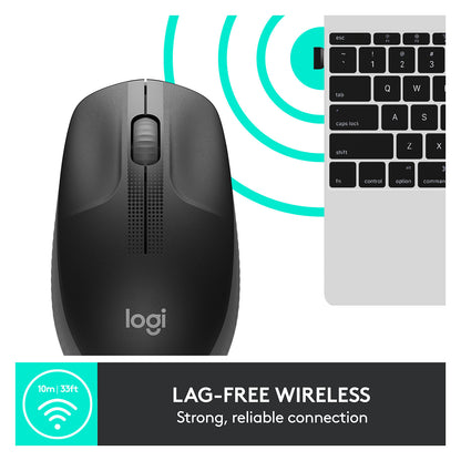 Logitech M190 optisch wireless Black