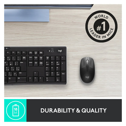 Logitech M190 optisch wireless Grey
