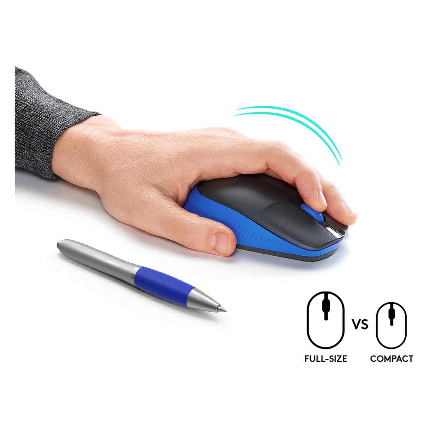 Logitech M190 optisch wireless Blue