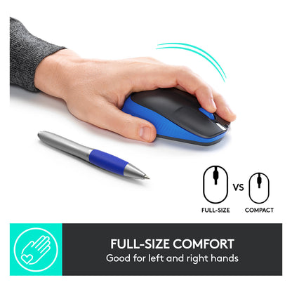 Logitech M190 optisch wireless Blue