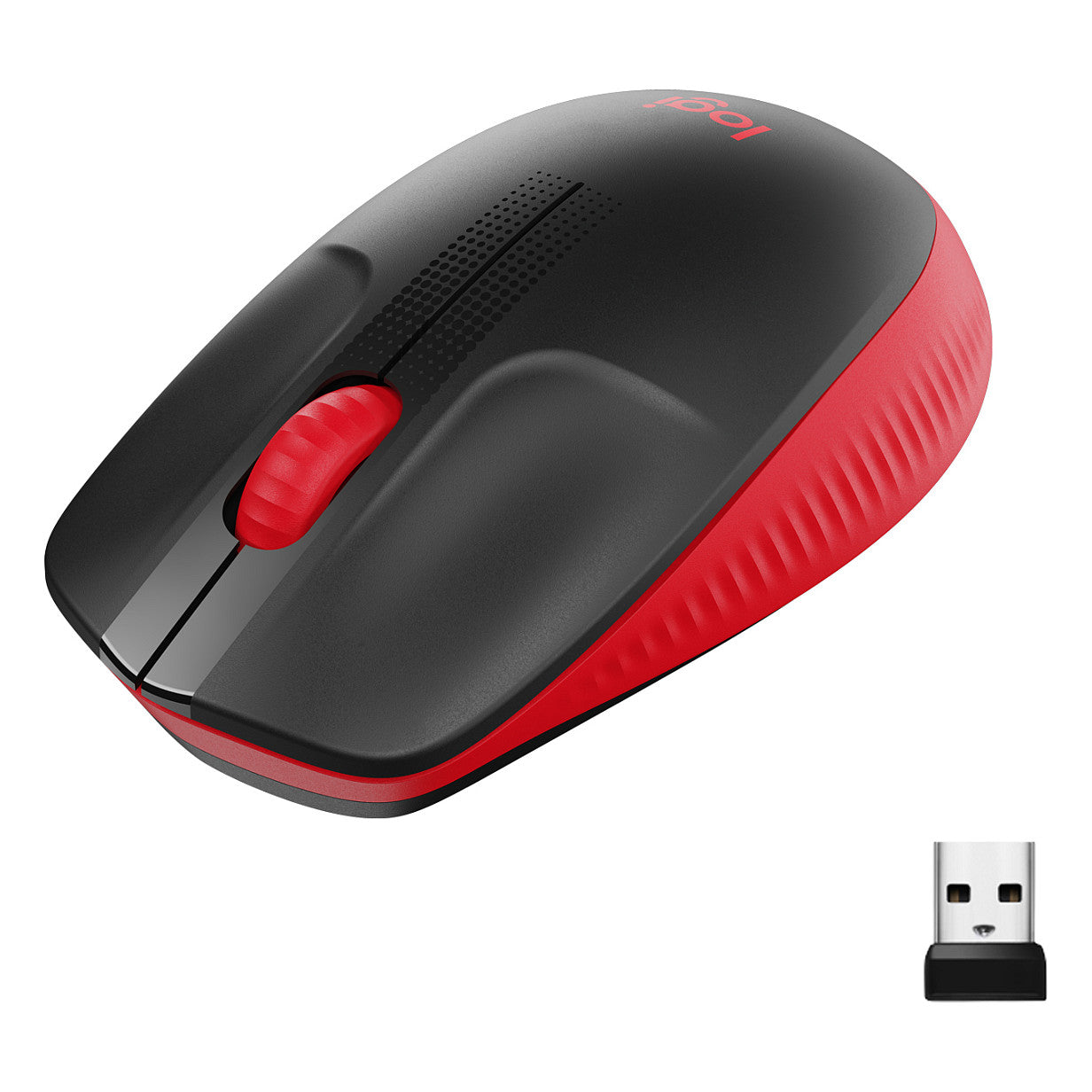 Logitech M190 optisch wireless Red