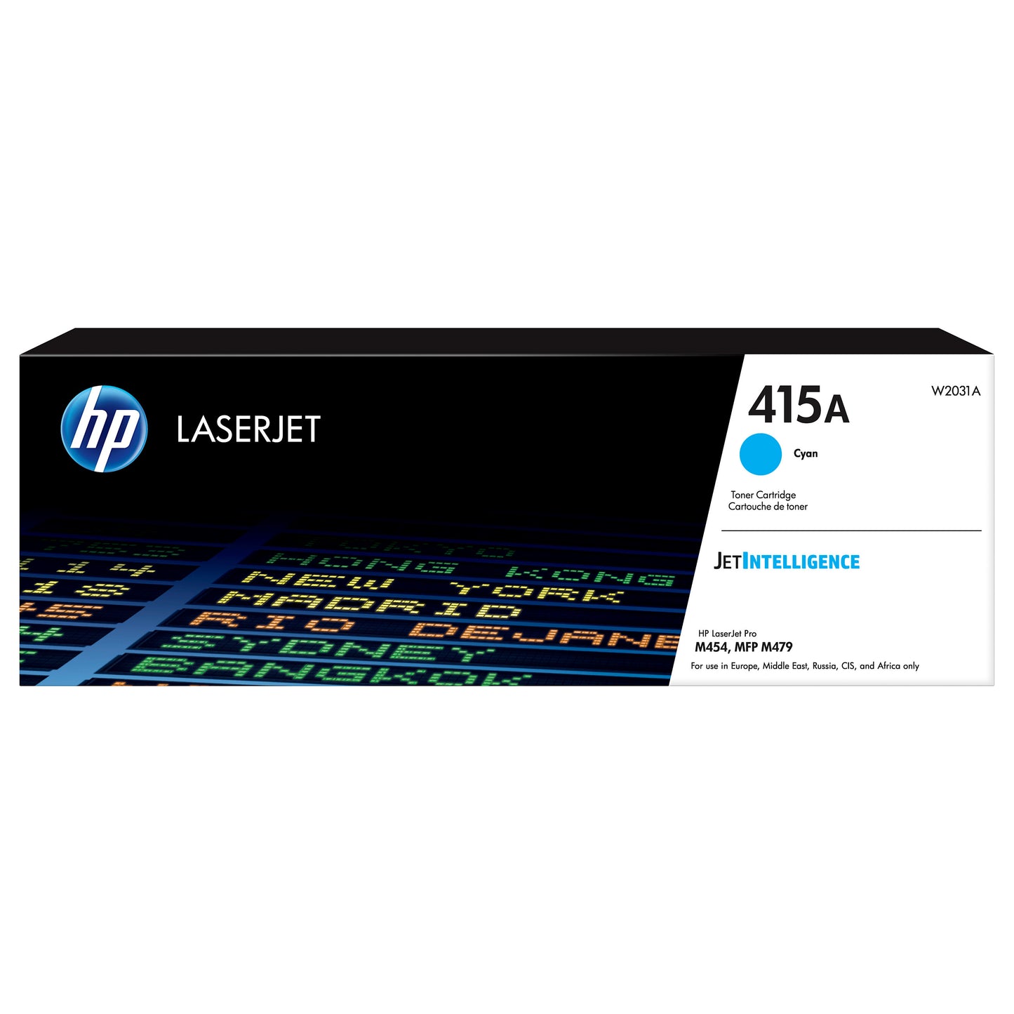 HP Toner 415A W2031A Cyan bis zu 2.100 Seiten / ISO/IEC 19798
