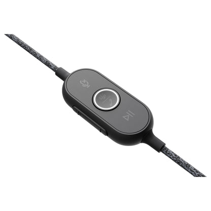 Logitech Headset Zone Wired MSFT Teams on Ear kanbelgebunden USB-C Gray