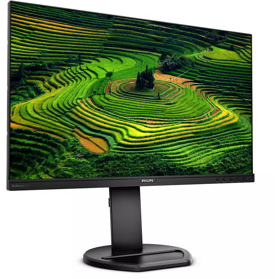 61cm/24'' (1920x1080) Philips B-Line 241B8QJEB 16:9 FHD IPS 5ms 75Hz HDMI DVI VGA DP Speaker Black