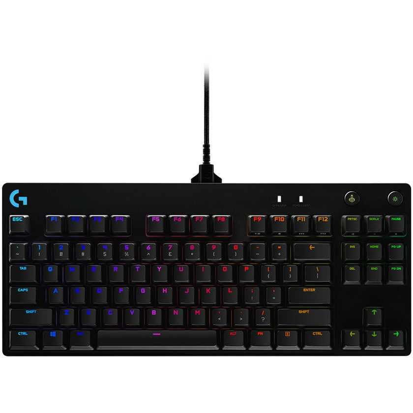 Logitech Gaming Pro USB Qwertz GX Blue mechanical kabelgebunden black