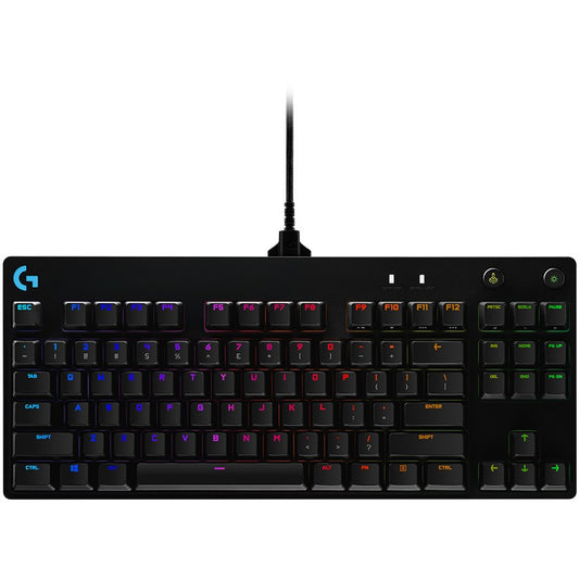 Logitech Gaming Pro USB Qwertz GX Blue mechanical kabelgebunden black