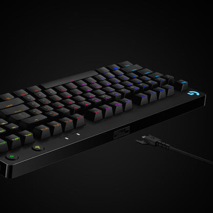 Logitech Gaming Pro USB Qwertz GX Blue mechanical kabelgebunden black
