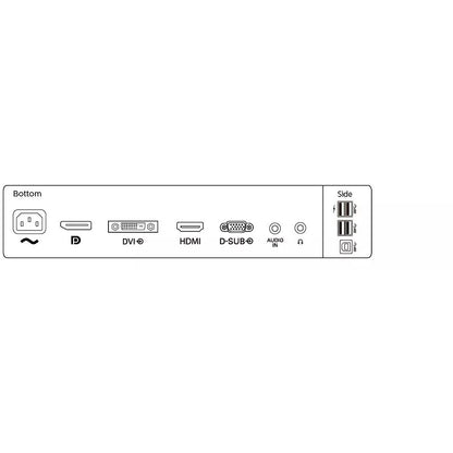 Philips 63.4cm (25.0") 252B9 16:10 DVI+HDMI+DP+USB IPS