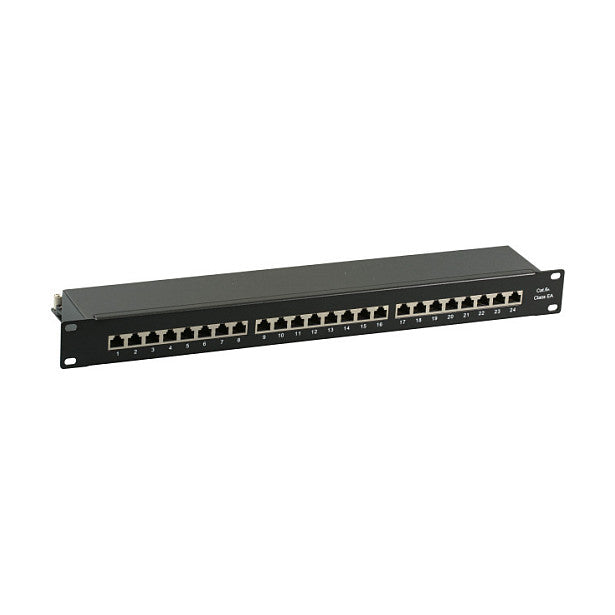 EFB Elektronik EFB-Elektronik - Patch Panel - Rack montierbar - RJ-45 X 24 - Schwarz, RAL 9005 - 1U - 48.3 cm (19")