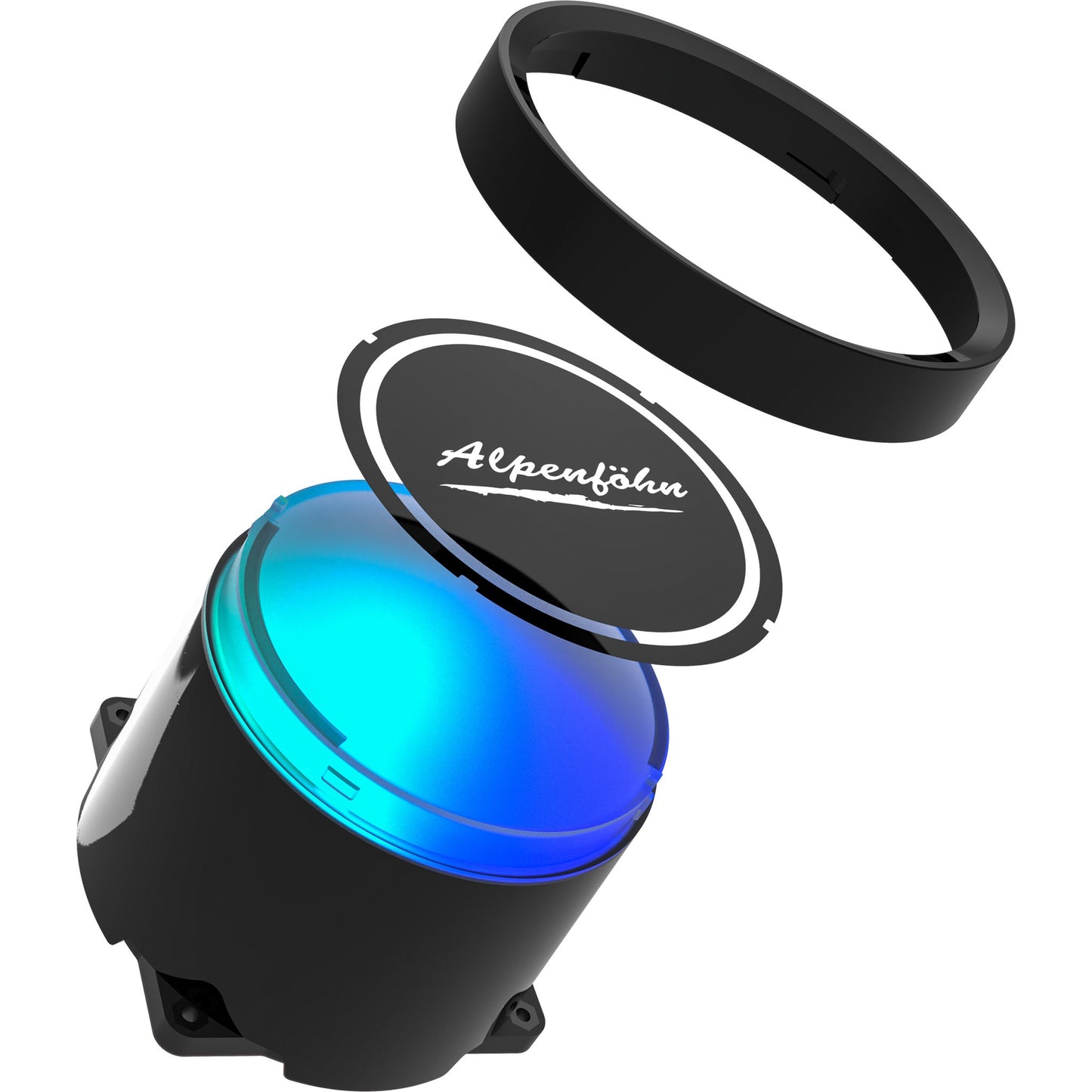 K Wasserkühlung EKL Alpenföhn Gletscherwasser 360 High Speed