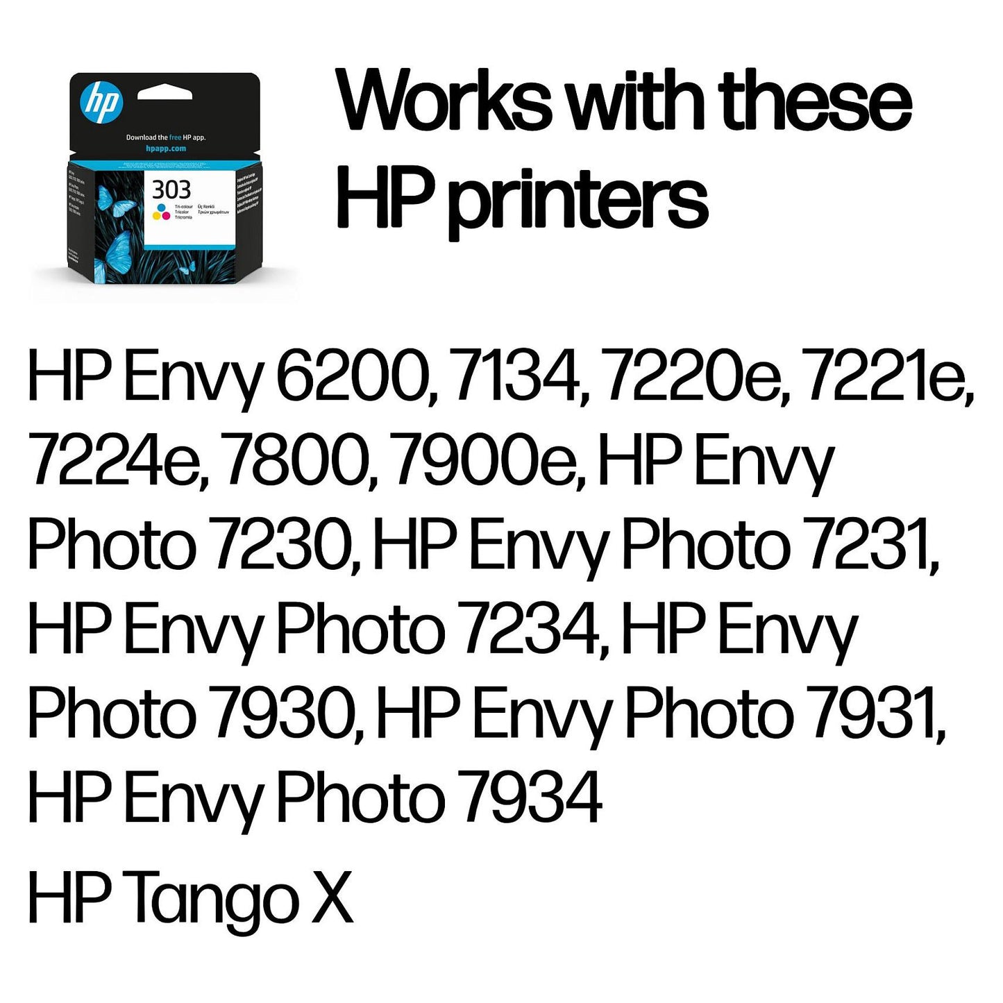 HP HP 303 Tri-colour T6N01AE#ABE