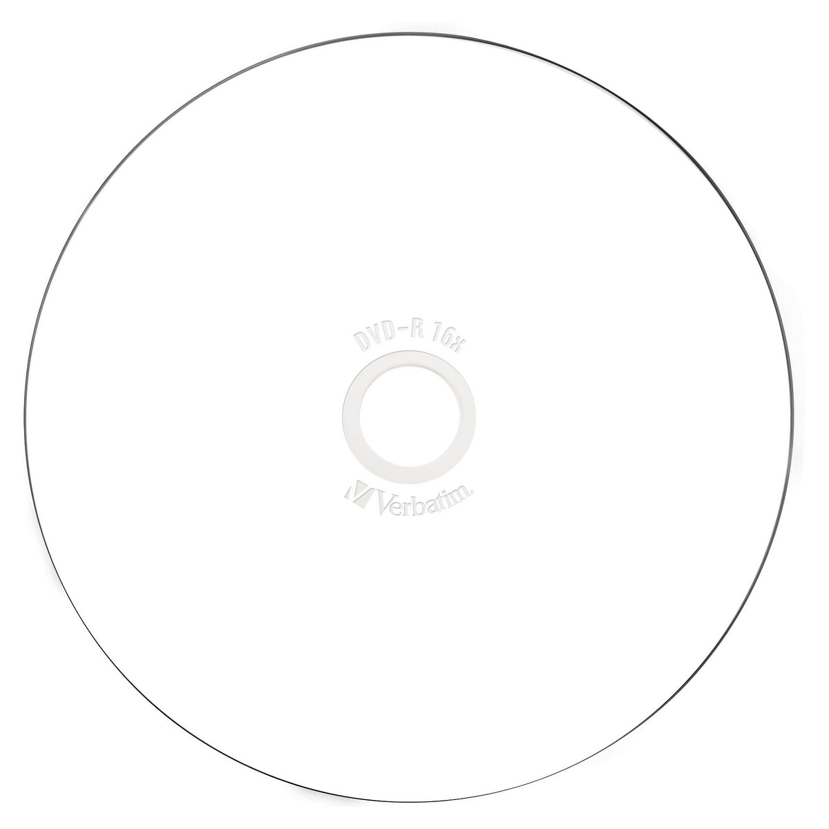 1x25 Verbatim DVD-R 4,7GB 16x Speed, wide printable