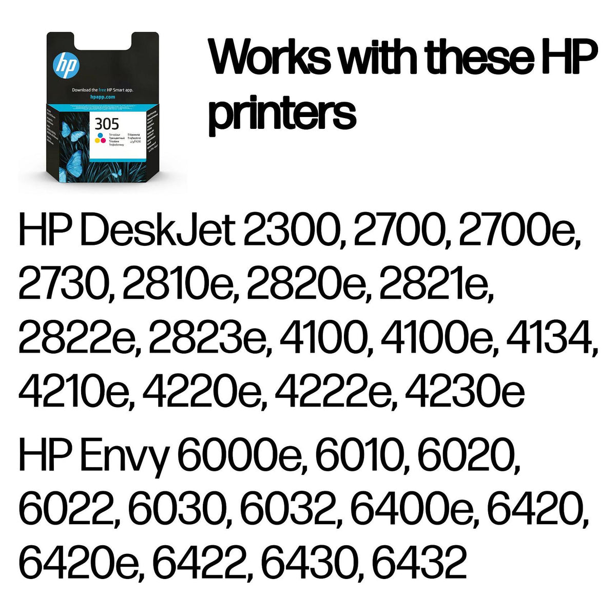 HP Tinte 3YM60AE UUQ 305 color