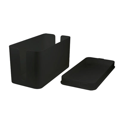 LogiLink Management Kabelbox Klein 235 x 115 x 120mm Schwarz