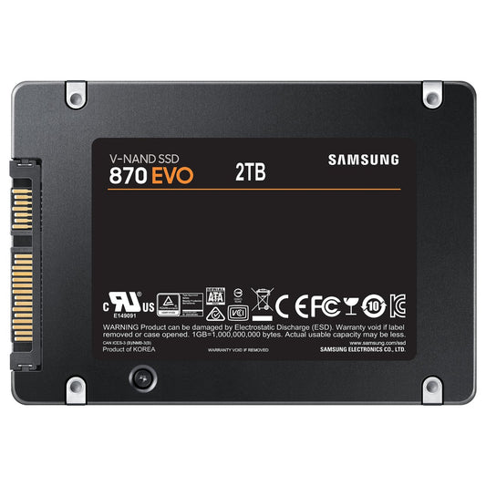 2.5" 2TB Samsung 870 EVO retail