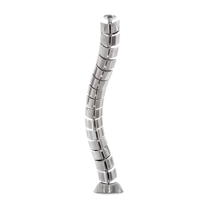 Management Kabelschlauch flexibel Metall 72cm Logilink Metallic