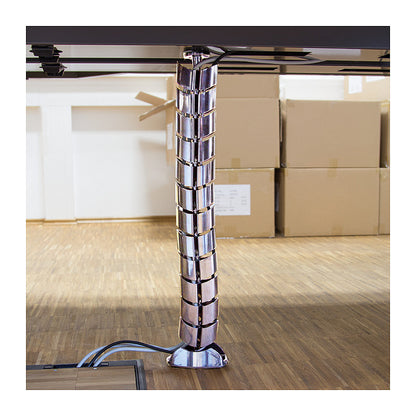 Management Kabelschlauch flexibel Metall 72cm Logilink Metallic