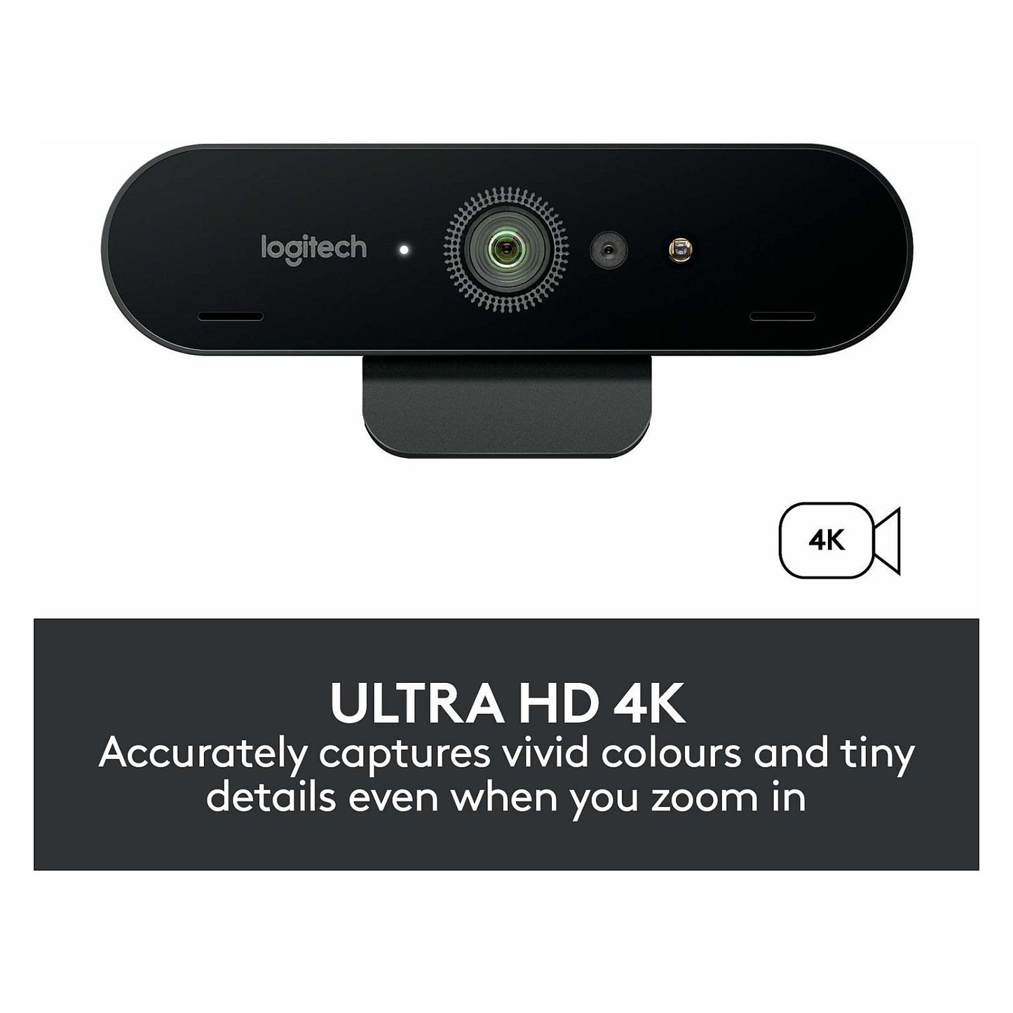 Logitech Brio 4k Stream Edition 4096 x 2160