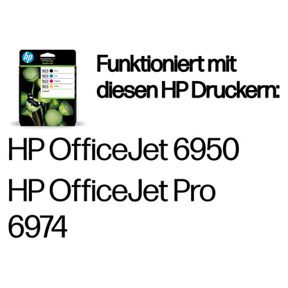 HP Tinte 903 6ZC73AE Multipack (BK/C/M/Y)