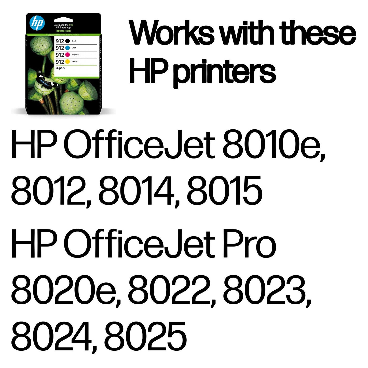 HP Tinte 912 6ZC74AE Multipack (BK/C/M/Y)
