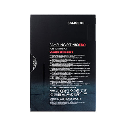 M.2 2TB Samsung 980 PRO NVMe PCIe 4.0 x 4 retail