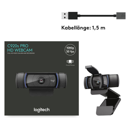 Logitech HD Pro C920S 1920x1080