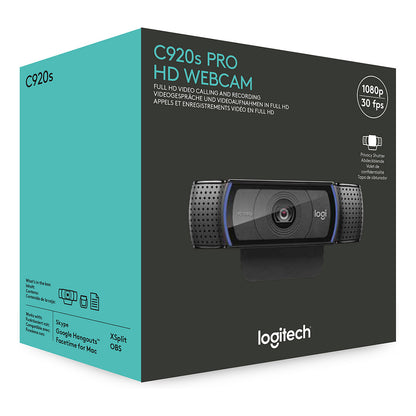 Logitech HD Pro C920S 1920x1080