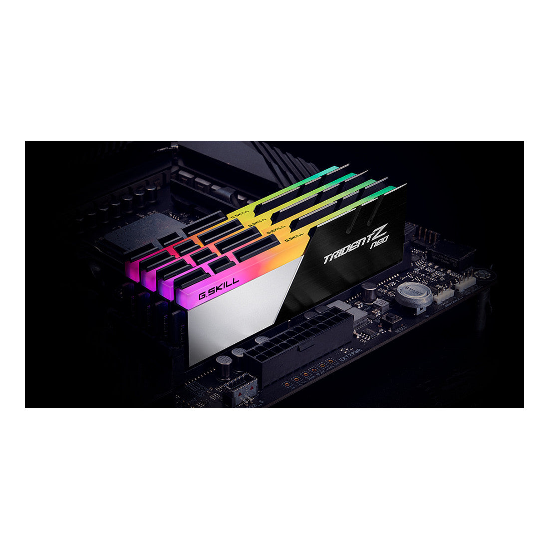 3600 G.Skill TridentZ Neo Series Kit 4x 32GB CL18 Black/Silver RGB
