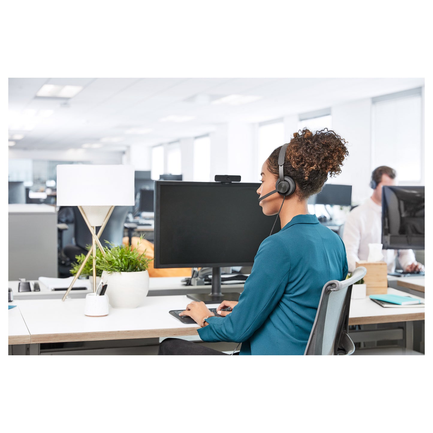 Logitech Headset USB Zone Wired UC für Unified Communication