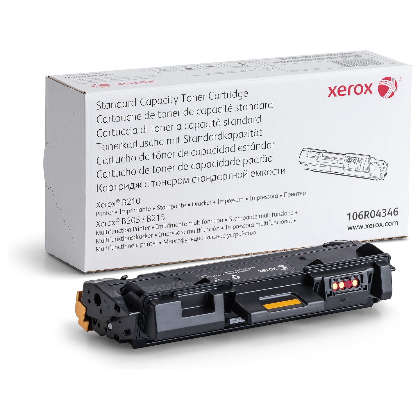 Xerox Toner 106R04346 Schwarz