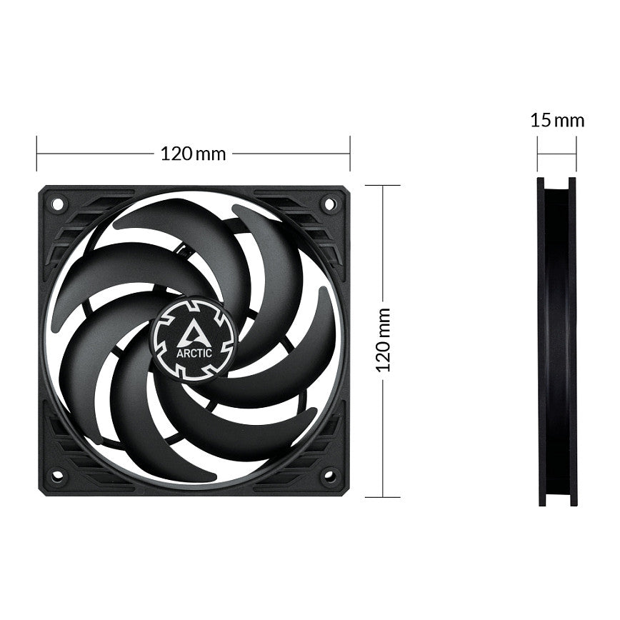 120mm Arctic P12 SLIM PWM PST