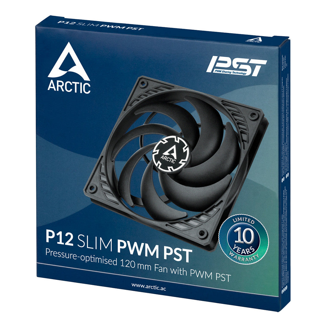 120mm Arctic P12 SLIM PWM PST