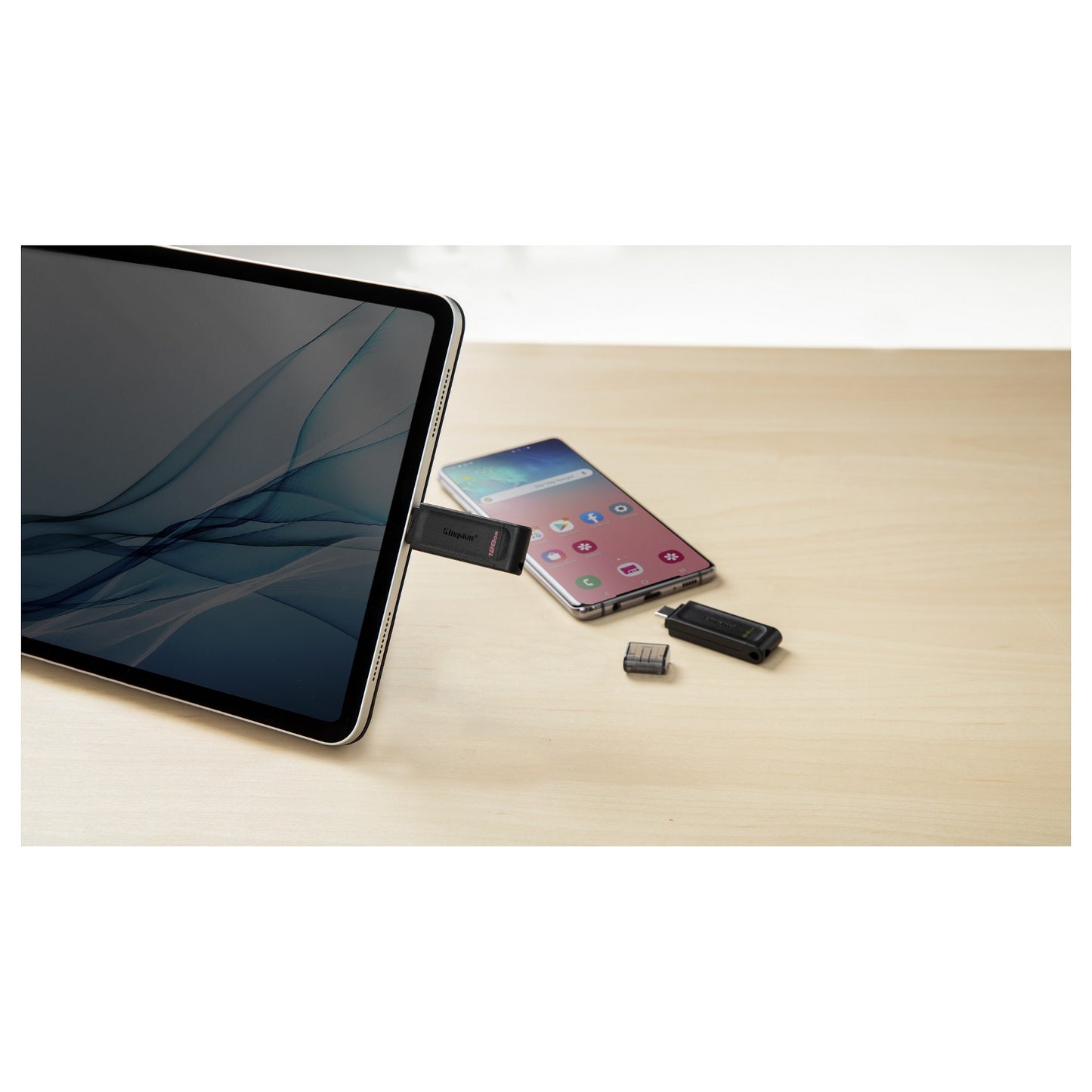 STICK 128GB USB-C 3.2 Kingston DataTraveler 70 Black