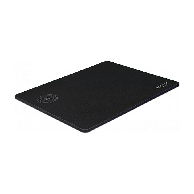 Mauspad mit Induktions-Ladefunktion USB DeLock Black