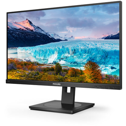 68,6cm/27'' (1920x1080) Philips S-line 272S1AE 16:9 4ms HDMI DVI-D VGA DisplayPort VESA Pivot Lautsprecher Full HD Schwarz