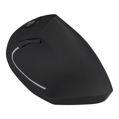 Inter-Tech AC KM-206R Maus Vertikal , ergonomisch für Rechtshänder, 6 Tasten ,Wireless