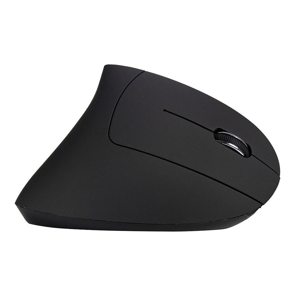 Inter-Tech AC KM-206R Maus Vertikal , ergonomisch für Rechtshänder, 6 Tasten ,Wireless