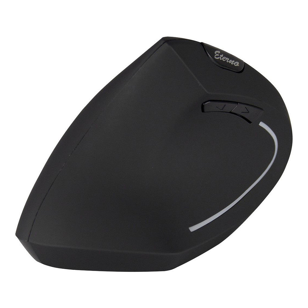 Inter-Tech AC KM-206L Maus Vertikal, ergonomisch für Linkshänder, 6 Tasten, Wireless