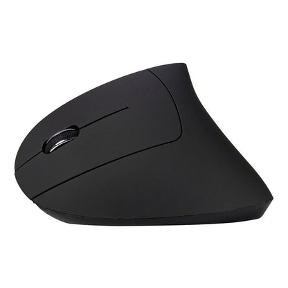 Inter-Tech AC KM-206L Maus Vertikal, ergonomisch für Linkshänder, 6 Tasten, Wireless