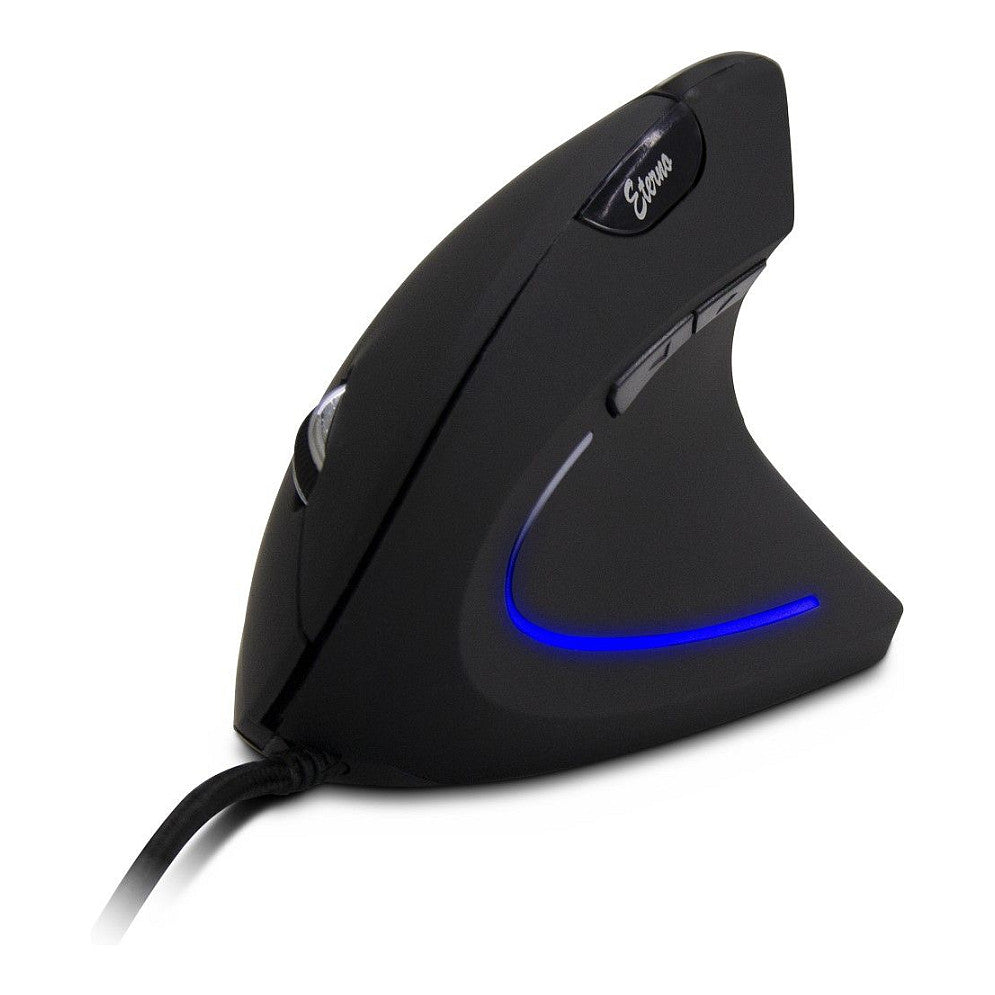 Inter-Tech AC KM-206WR Maus Vertikal , ergonomisch , kabelgebunden