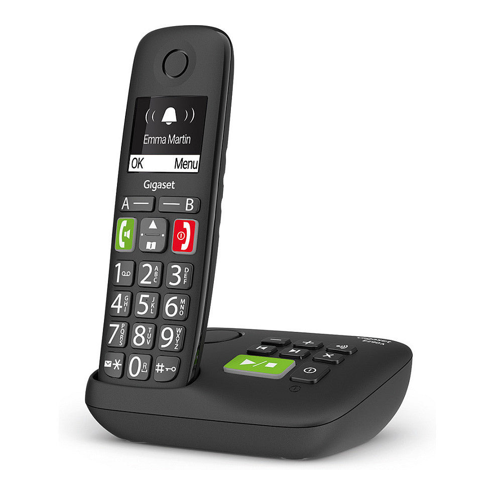 Gigaset E290A - Schnurlostelefon - Anrufbeantworter mit Rufnummernanzeige