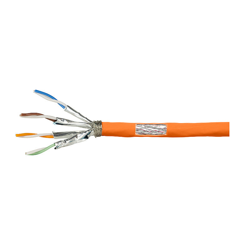 Patchkabel Verlegekabel CAT7 S/FTP 200m 1000Mhz orange