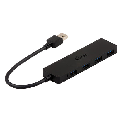 USB3.0 HUB 4Port SuperSpeed passiv i-Tec Black
