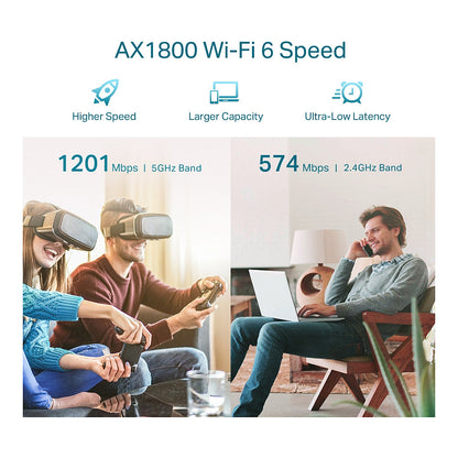 TP-Link Repeater RE605X - AX1800 Wi-Fi 6 Range Extender