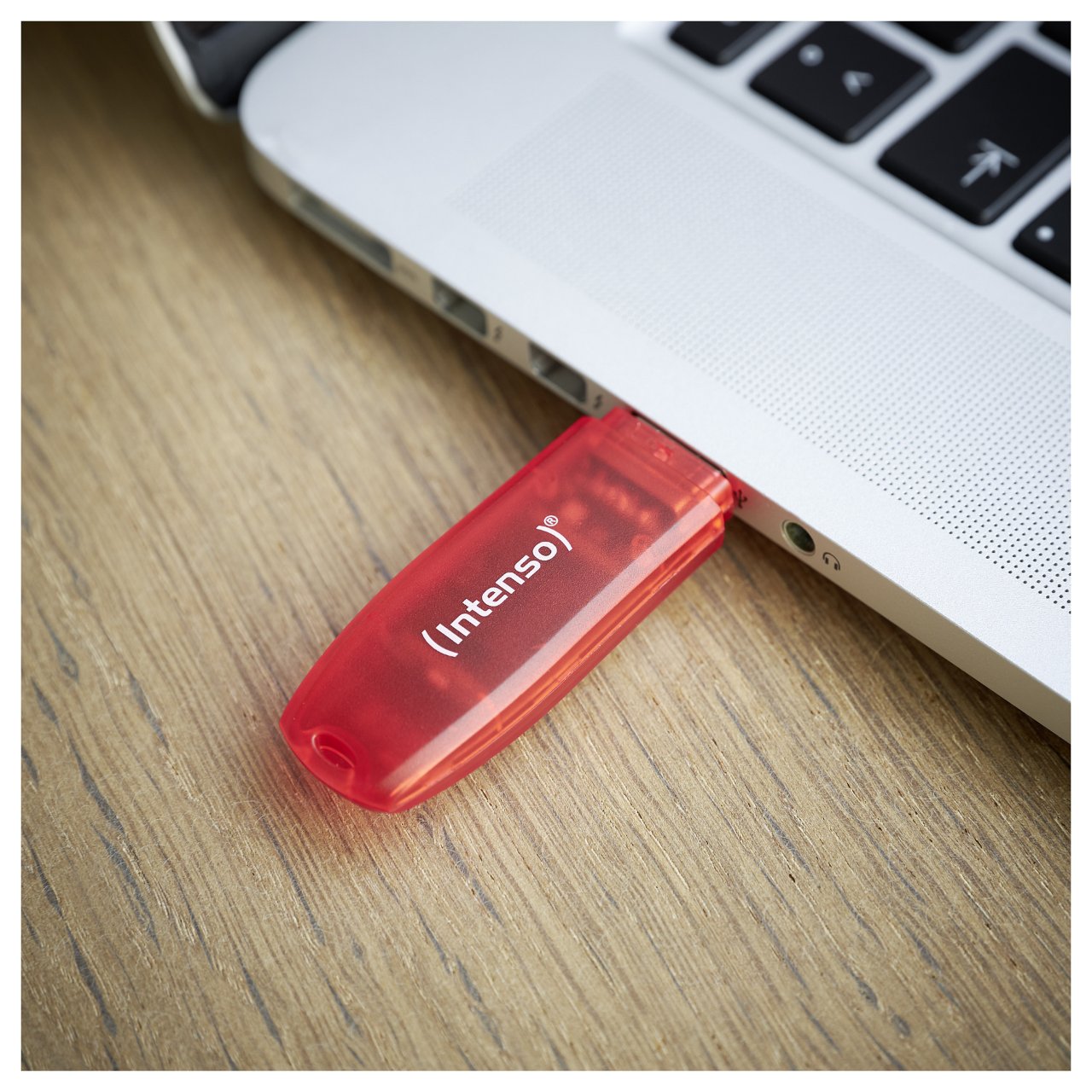 STICK 128GB USB 2.0 Intenso 3502491 Rainbow Line Red