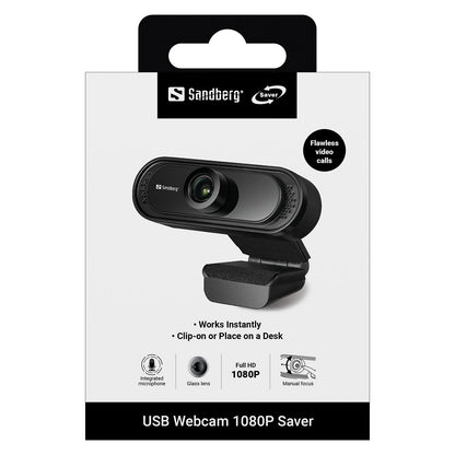 Sandberg USB Webcam 1080P Saver FULLHD