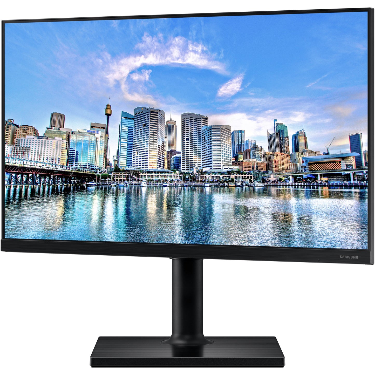 61cm/24'' (1920x1080) Samsung T45F Series F24T452FQR 16:9 5ms IPS 2xHDMI DisplayPort VESA Pivot Full HD Black