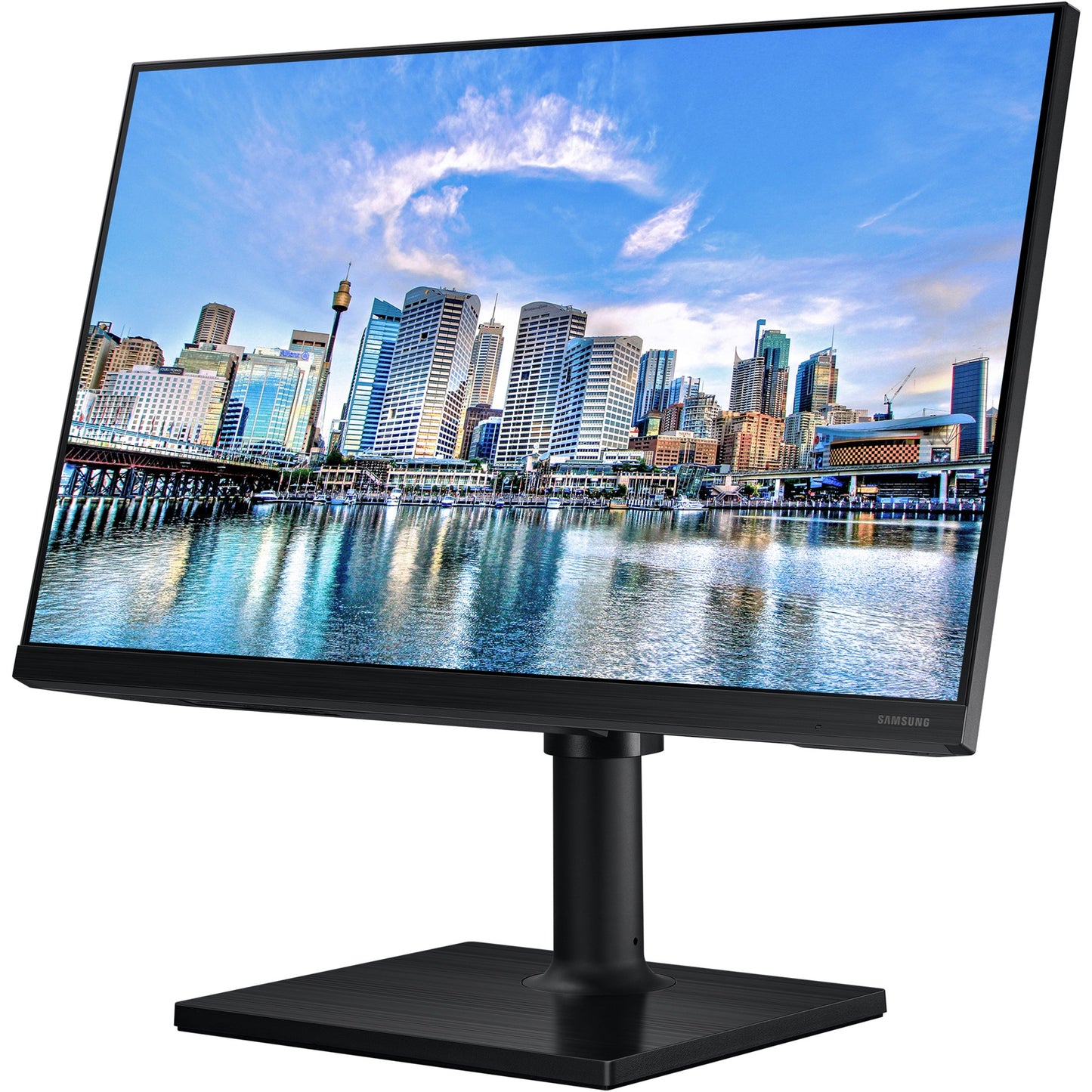 61cm/24'' (1920x1080) Samsung T45F Series F24T452FQR 16:9 5ms IPS 2xHDMI DisplayPort VESA Pivot Full HD Black